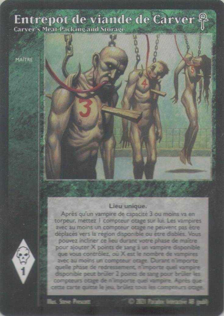 Entrepôt de viande de Carver